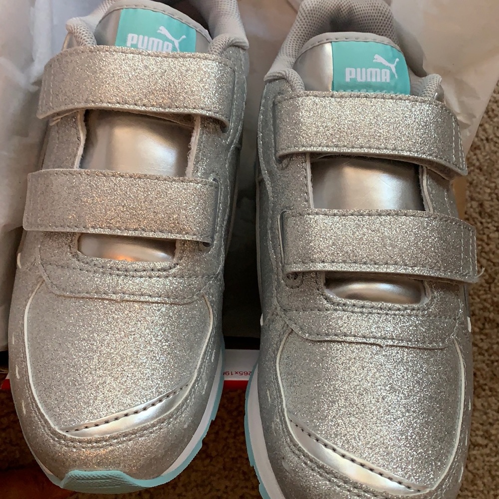 Brand new in box - girls puma shoes